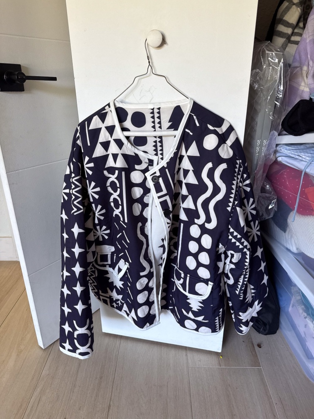 Reversible Quilted Jacket - L - Picture 7 of 13